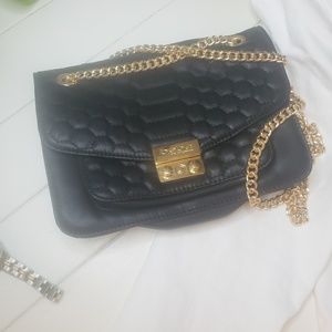 Bebe handbag, full chain